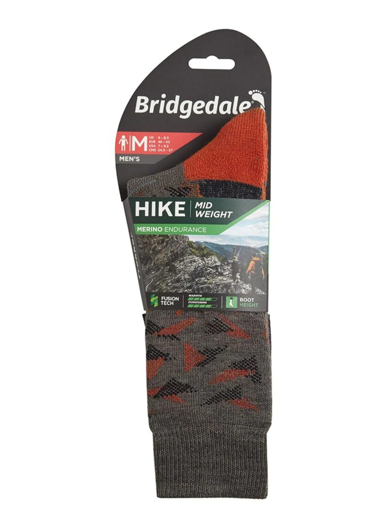 Skarpety Bridgedale HIKE MW END BO PAT bro/or M