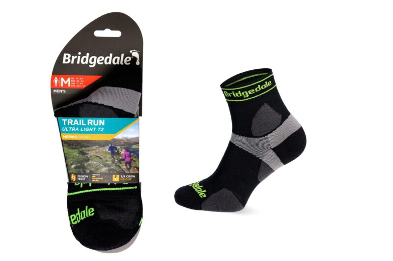 Skarpety Bridgedale UL T2 MERINO 3/4 black L