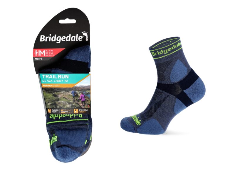 Skarpety Bridgedale UL T2 MERINO 3/4 blue S
