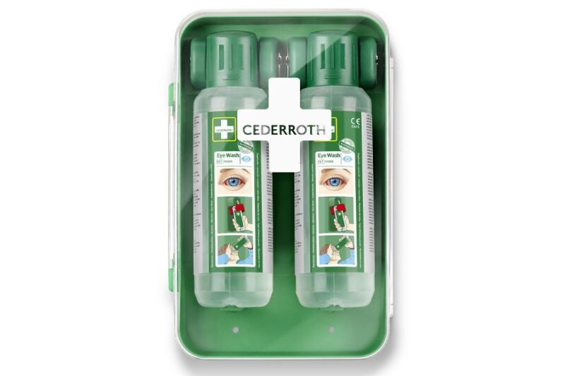 Płuczki do oczu w szafce Cederroth Eye Wash Cabinet REF 51011040