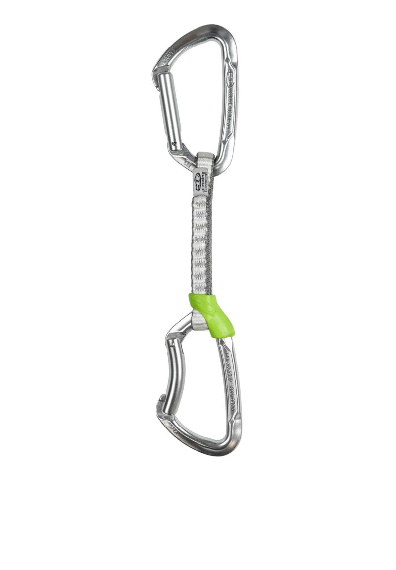 Ekspres LIME SET Dyneema silver 12cm Climbing Technology