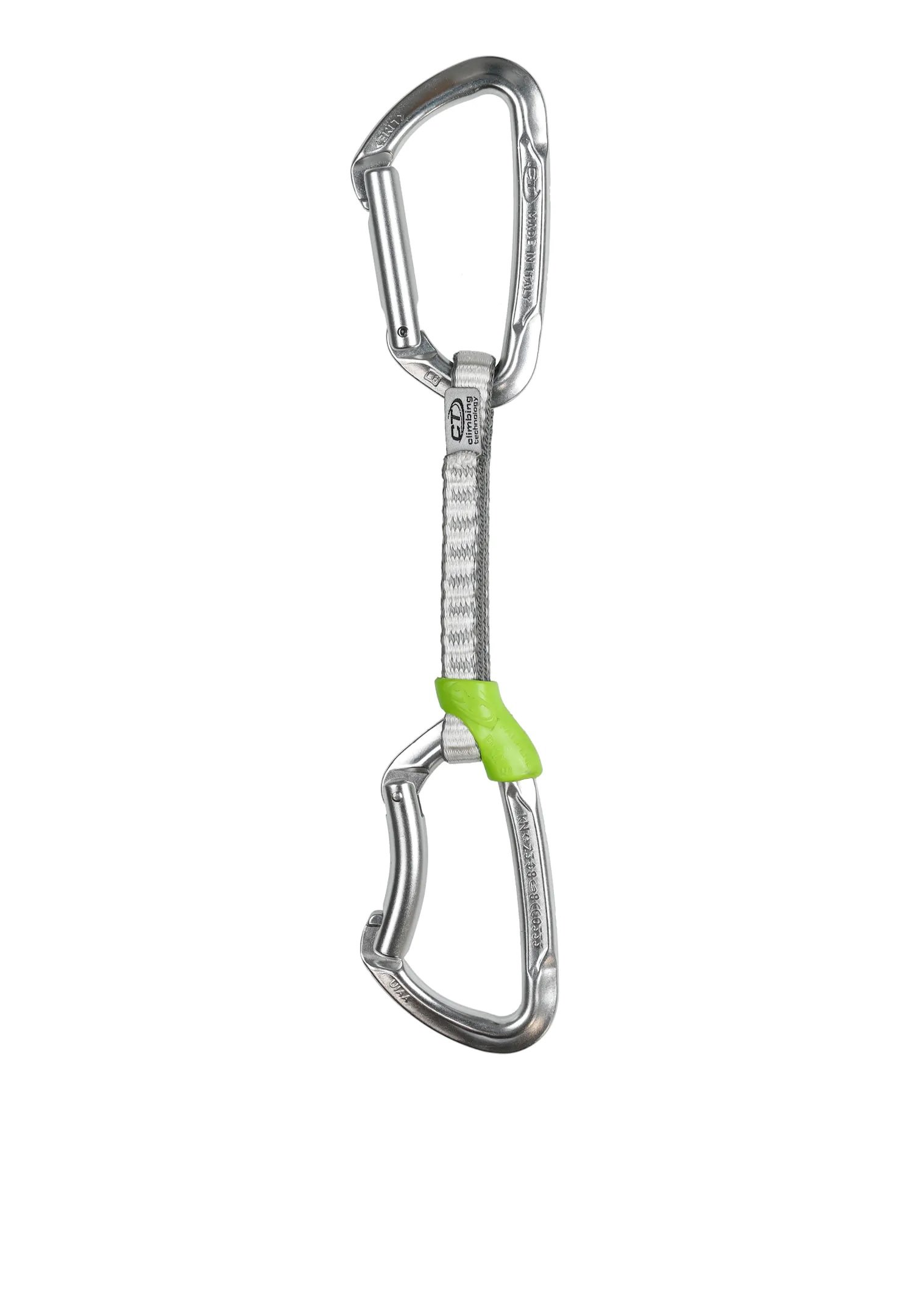 Ekspres LIME SET Dyneema silver 12cm Climbing Technology