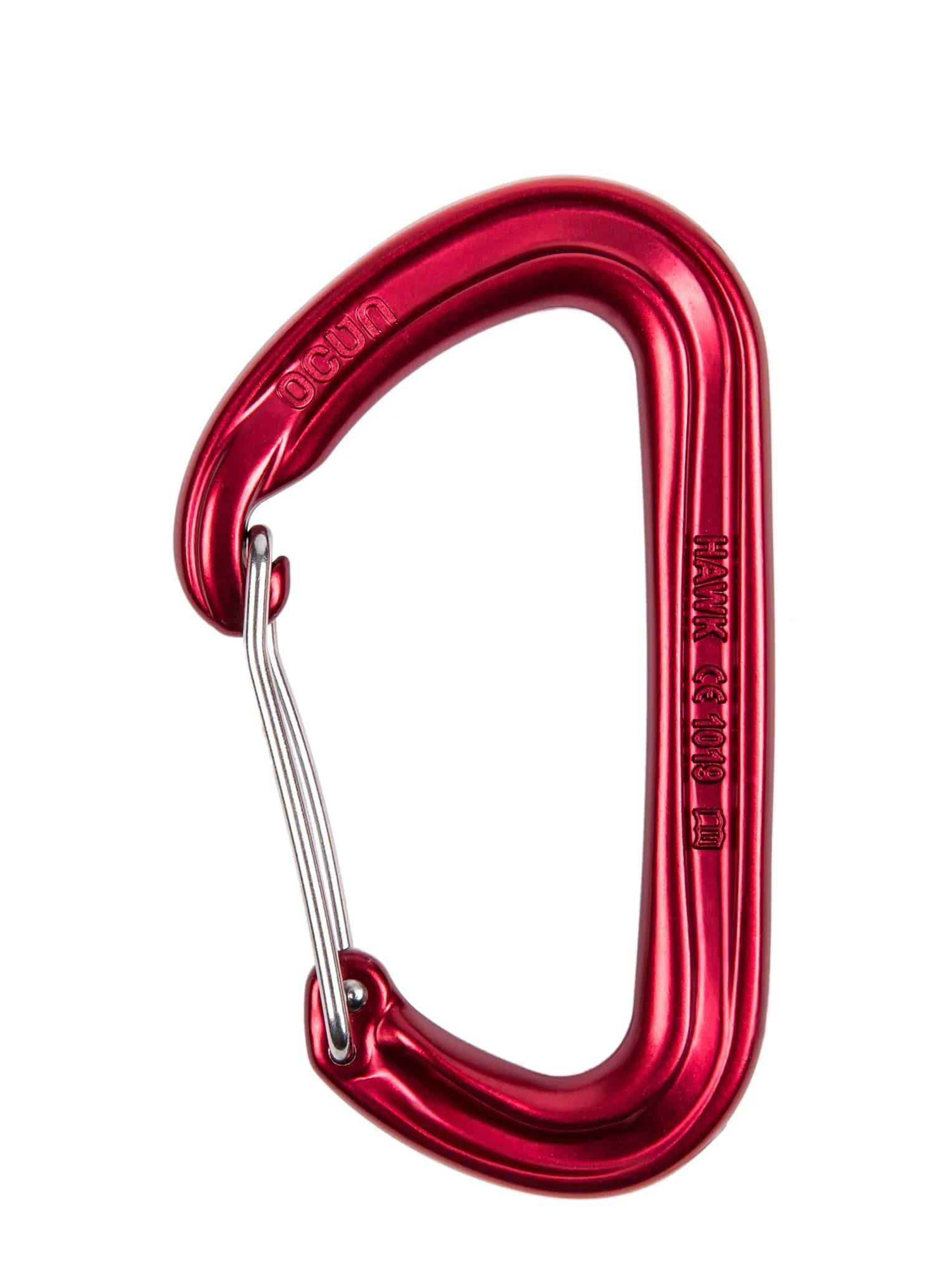 Karabinek zatrzaśnik karabińczyk Ocun HAWK WIRE red
