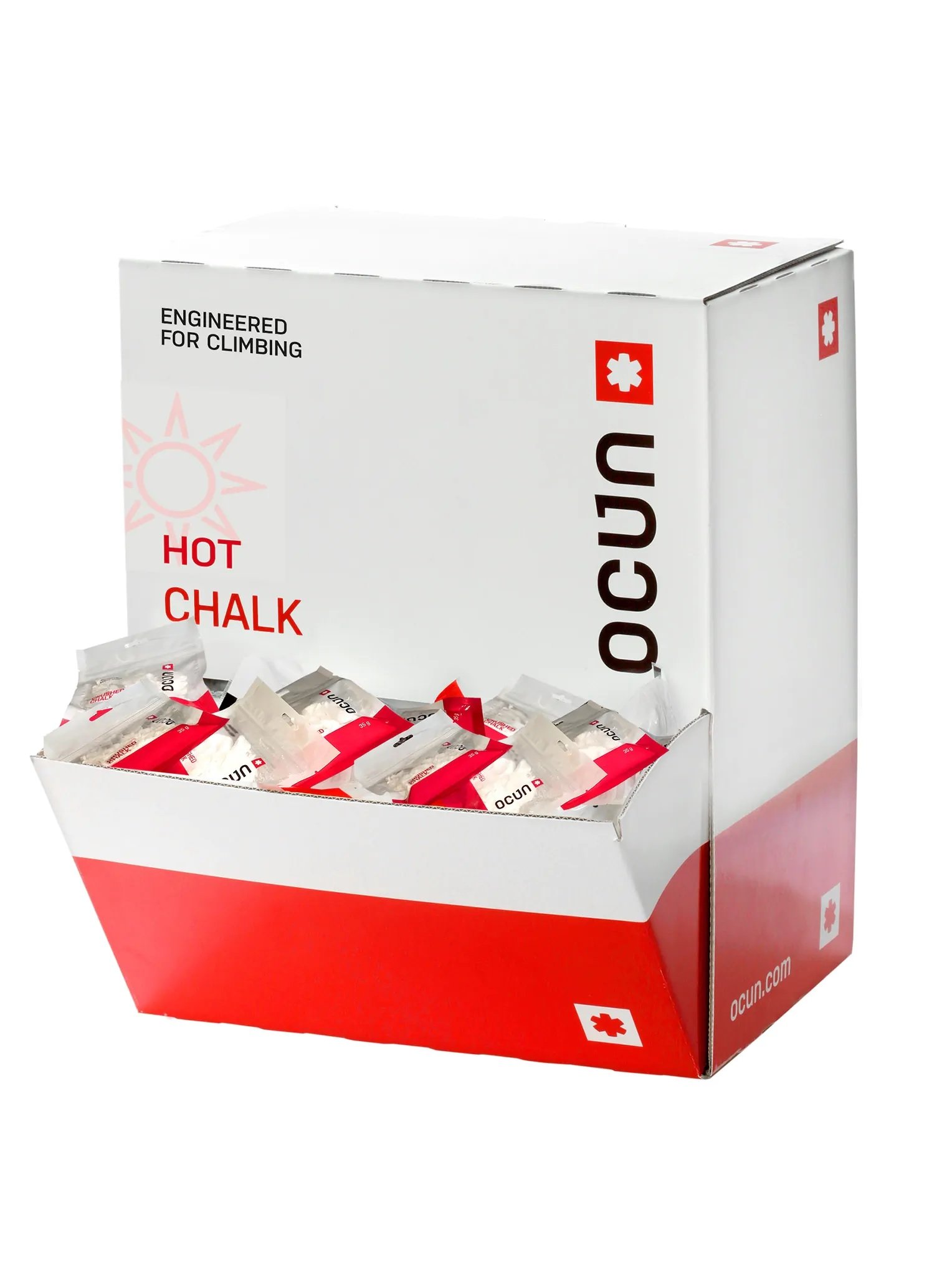 Magnezja Ocun HOT CHALK BOX 35 g x 30 szt.
