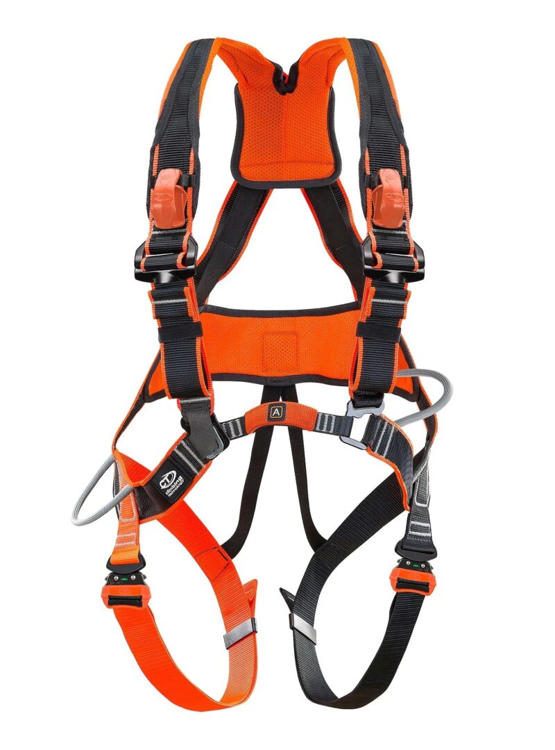 Uprząż WORK TEC QR black/orange S/M Climbing Technology