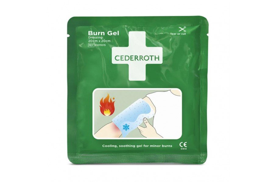 Opatrunek hydrożel na oparzenia Cederroth Burn Gel Dressing 1 szt. 20×20 cm REF 51011015