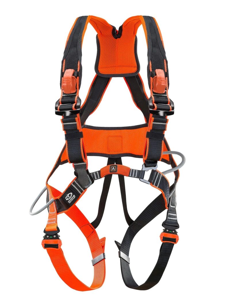 Uprząż WORK TEC QR black/orange L/XL Climbing Technology