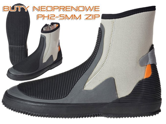 Buty neoprenowe PH2-5mm Zip