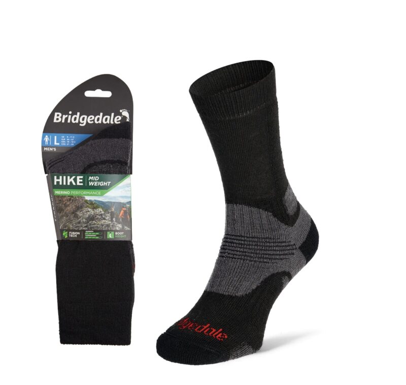 Skarpety Bridgedale HIKE MW END BO ORI black S