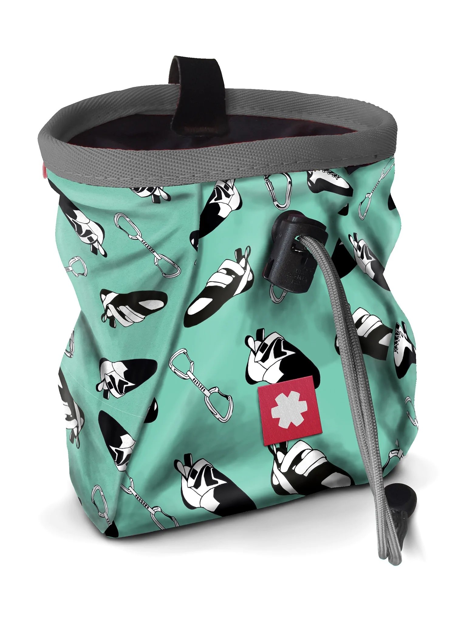 Woreczek do wspinaczki Ocun LUCKY shoes turquoise