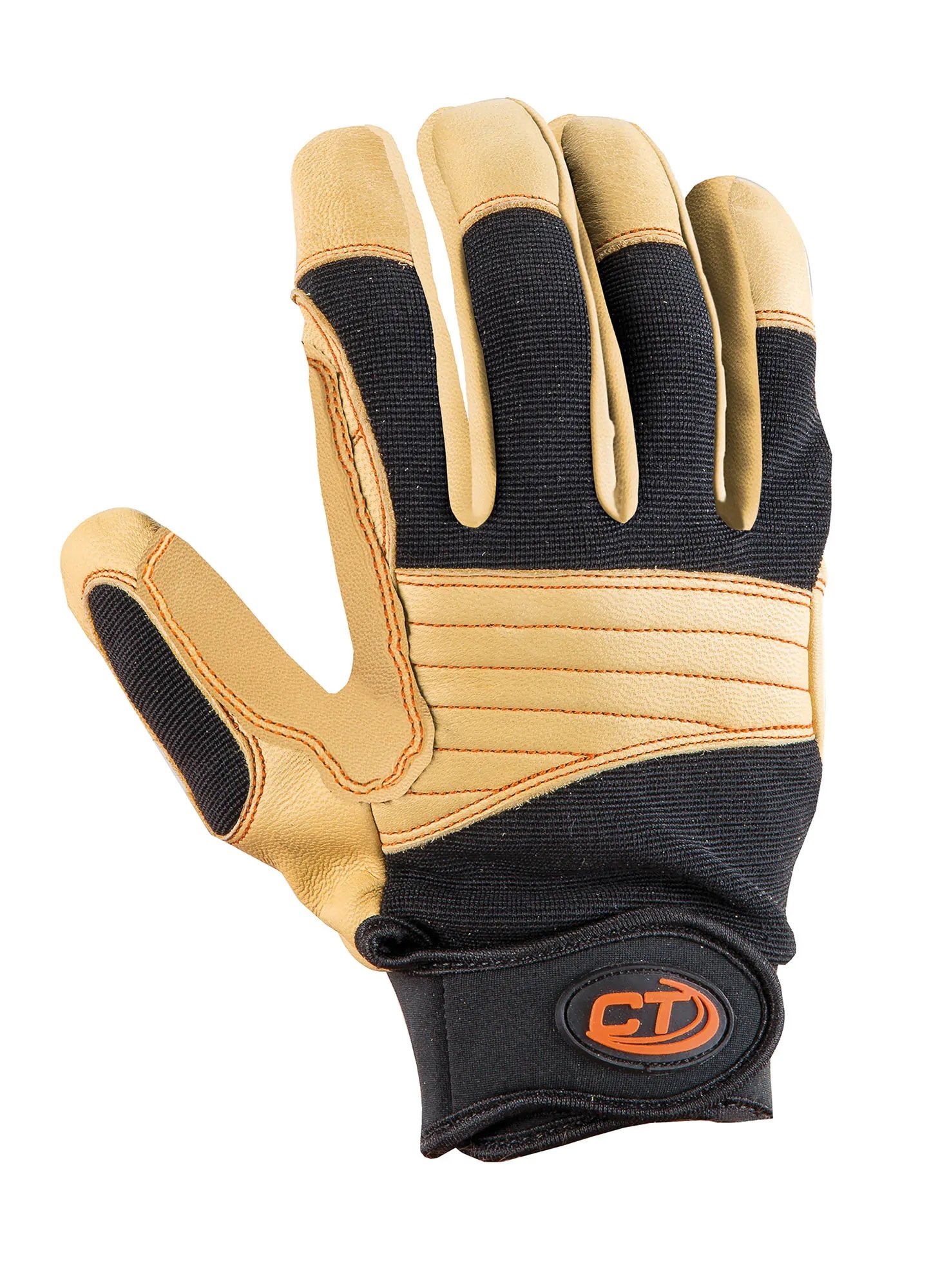 Rękawice PROGRIP PLUS black/beige XL Climbing Technology