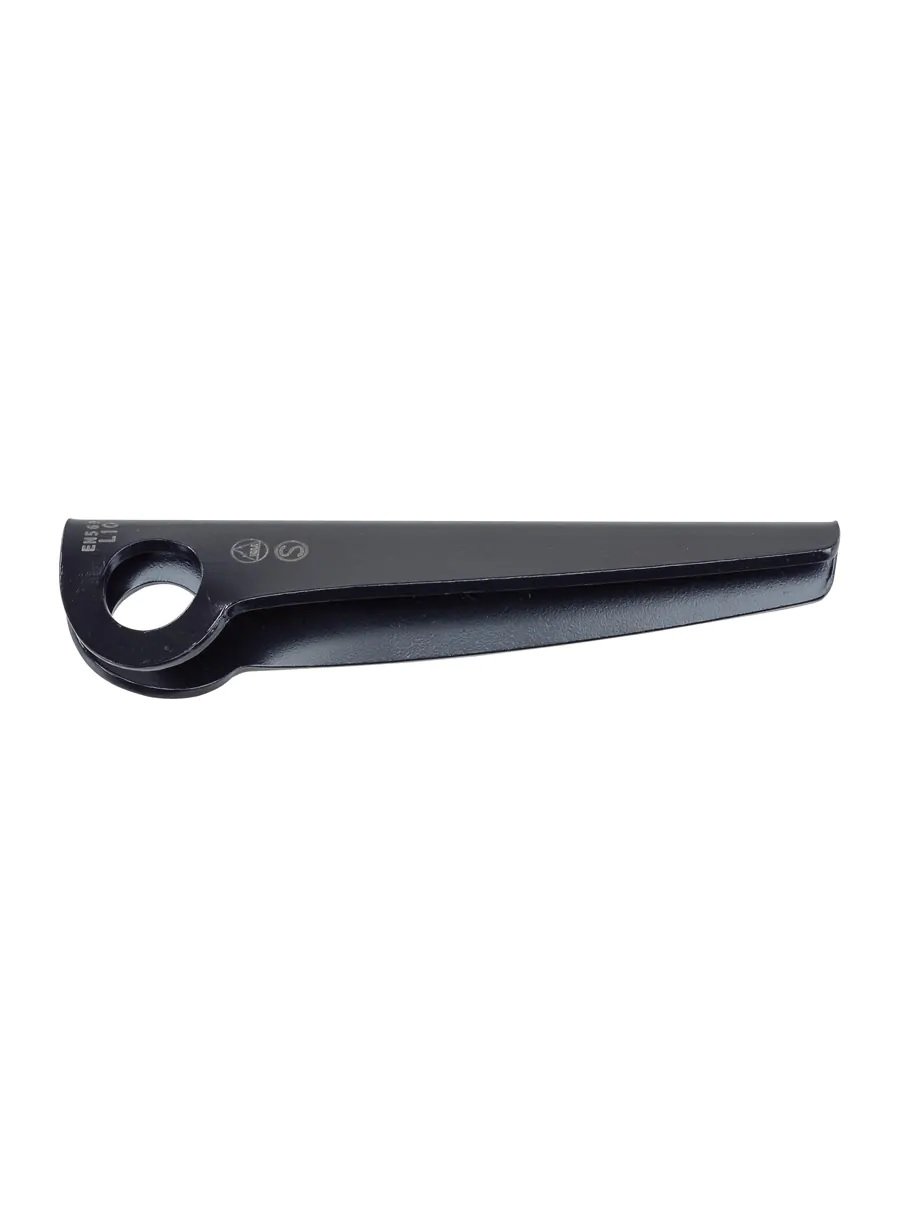 Hak stalowy  czarny ANGLE szeroki 140m