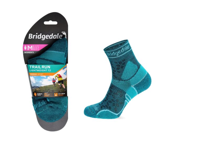 Skarpety Bridgedale LW T2 MERINO 3/4 LD teal S