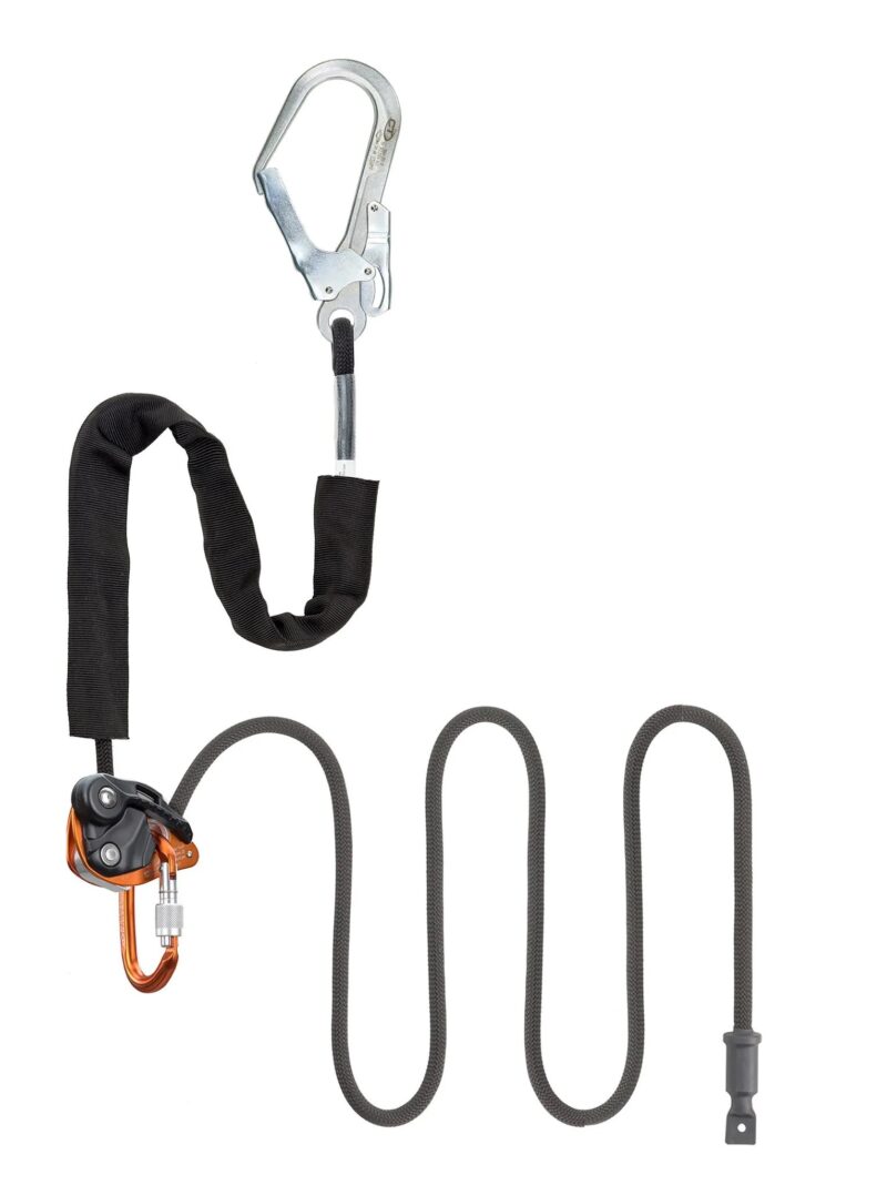 Lonża stabilizująca FINCH+ STEEL 4m black Climbing Technology