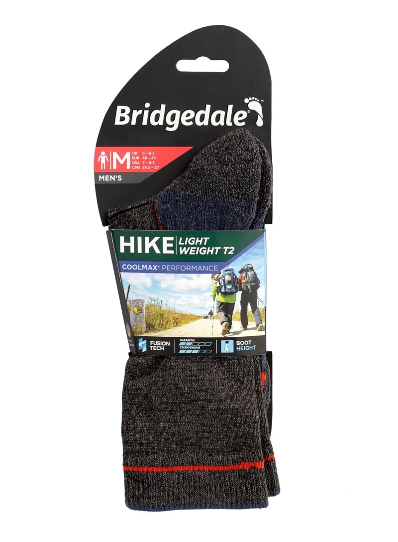 Skarpety Bridgedale HIKE LW COOL PERF dark grey M
