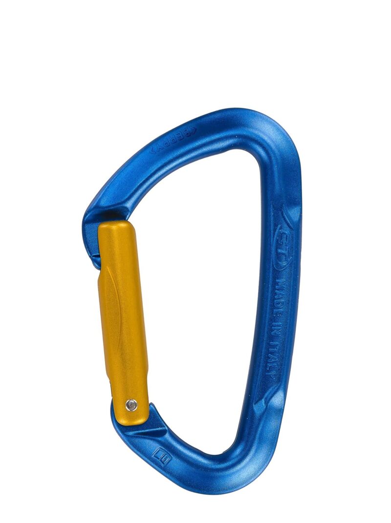 Karabinek BERRY S blue/ocher Climbing Technology