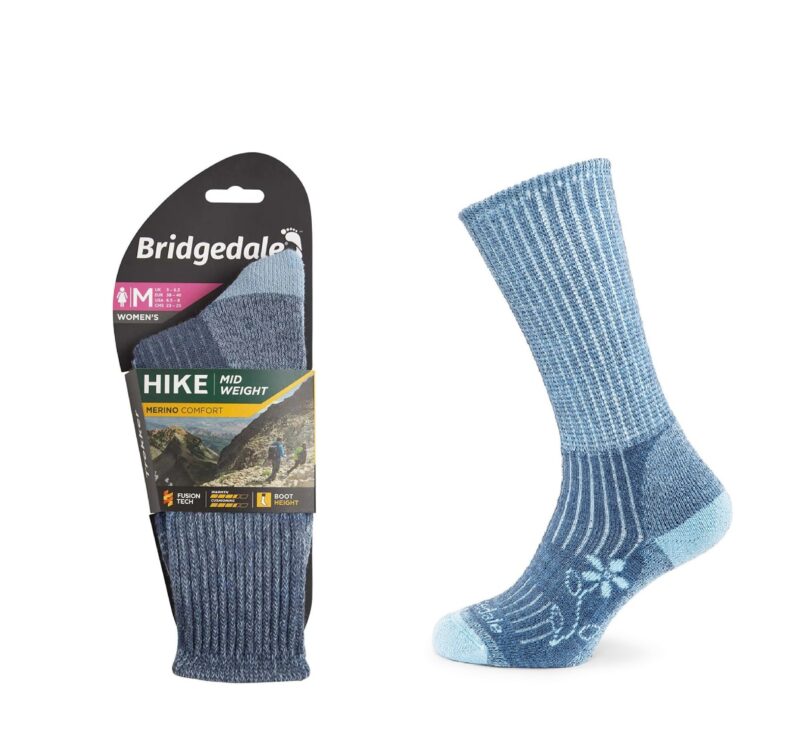 Skarpety Bridgedale HIKE MW COM BO ORI LD blue S