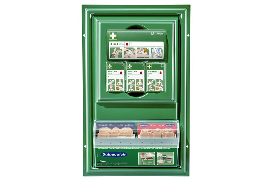 Mała apteczka ścienna Cederroth Mini First Aid Panel REF 191400