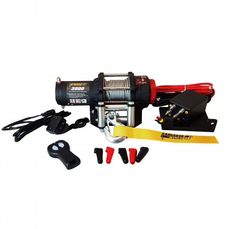 Wyciągarka elektryczna Kangaroowinch K3500 12V ze sterowaniem bezprzewodowym
