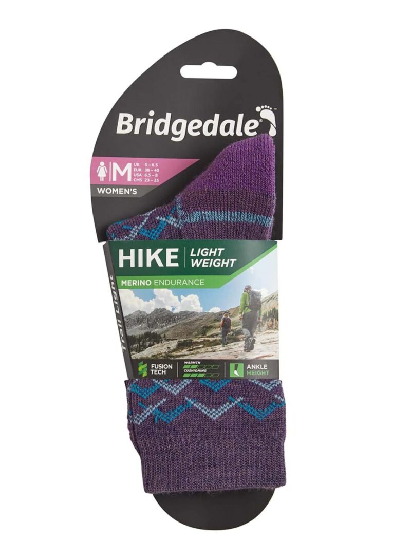 Skarpety Bridgedale HIKE LW END AN PAT LD prp/aq M