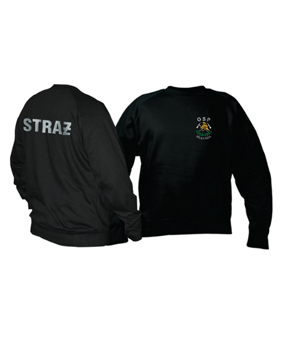 Bluza OSP miejscowości - srebrna nić