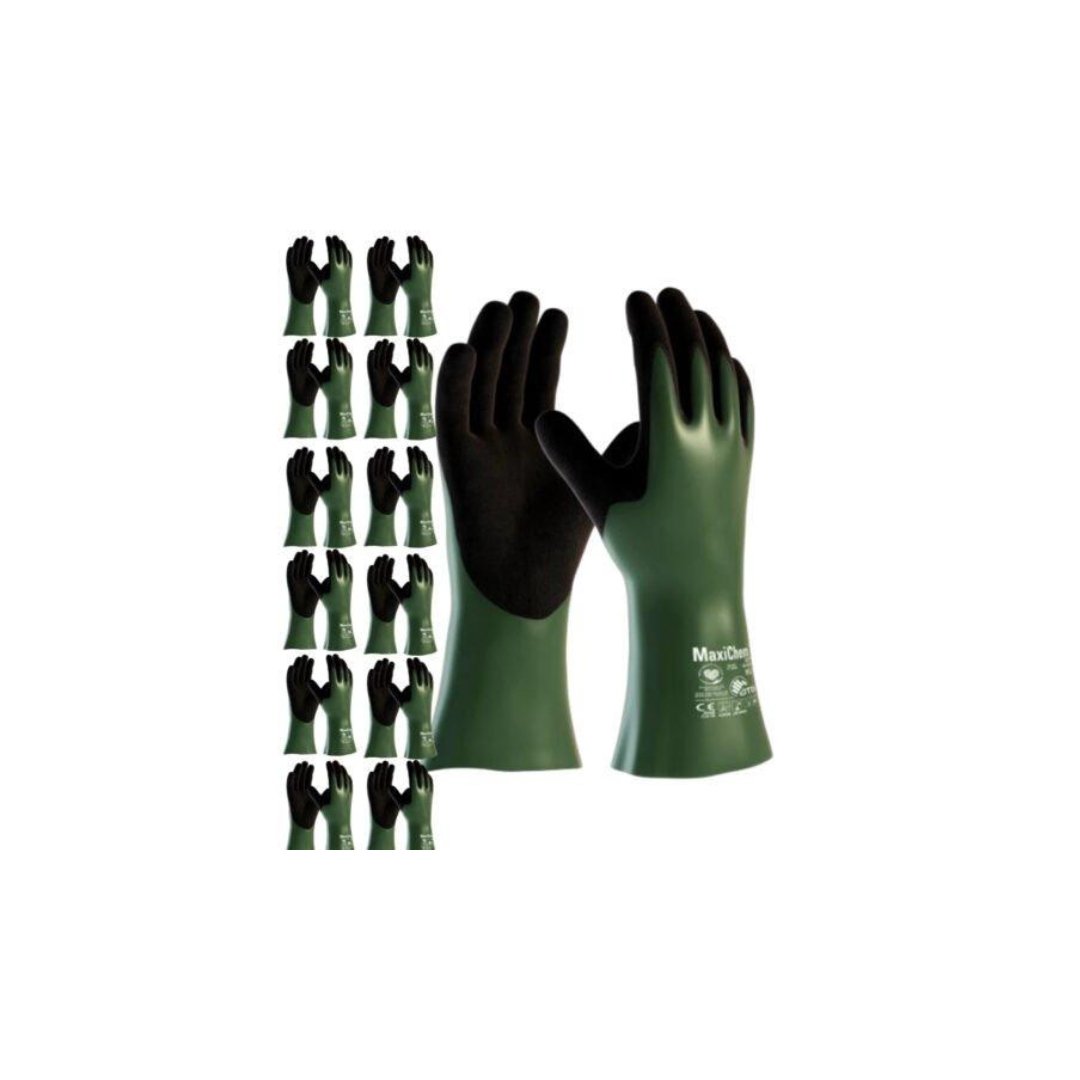 Rękawice MaxiChem® Cut™ 56-633 – 12 par | Chemoodporne rękawice z ochroną przed przecięciem – poziom C