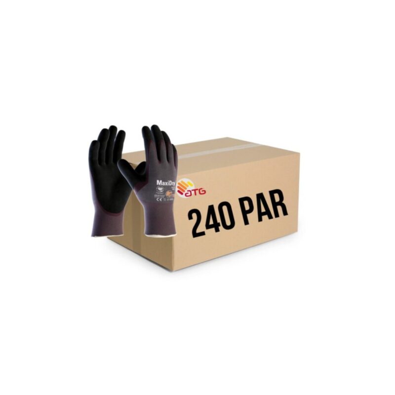 Rękawice MaxiDry® 56-424 – 240par | Olejoodporne rękawice ochronne z precyzyjnym chwytem i oddychającą powłoką