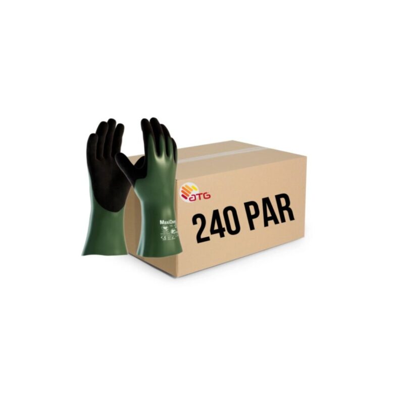 Rękawice MaxiChem® Cut™ 56-633 – 240 par | Chemoodporne rękawice z ochroną przed przecięciem – poziom C