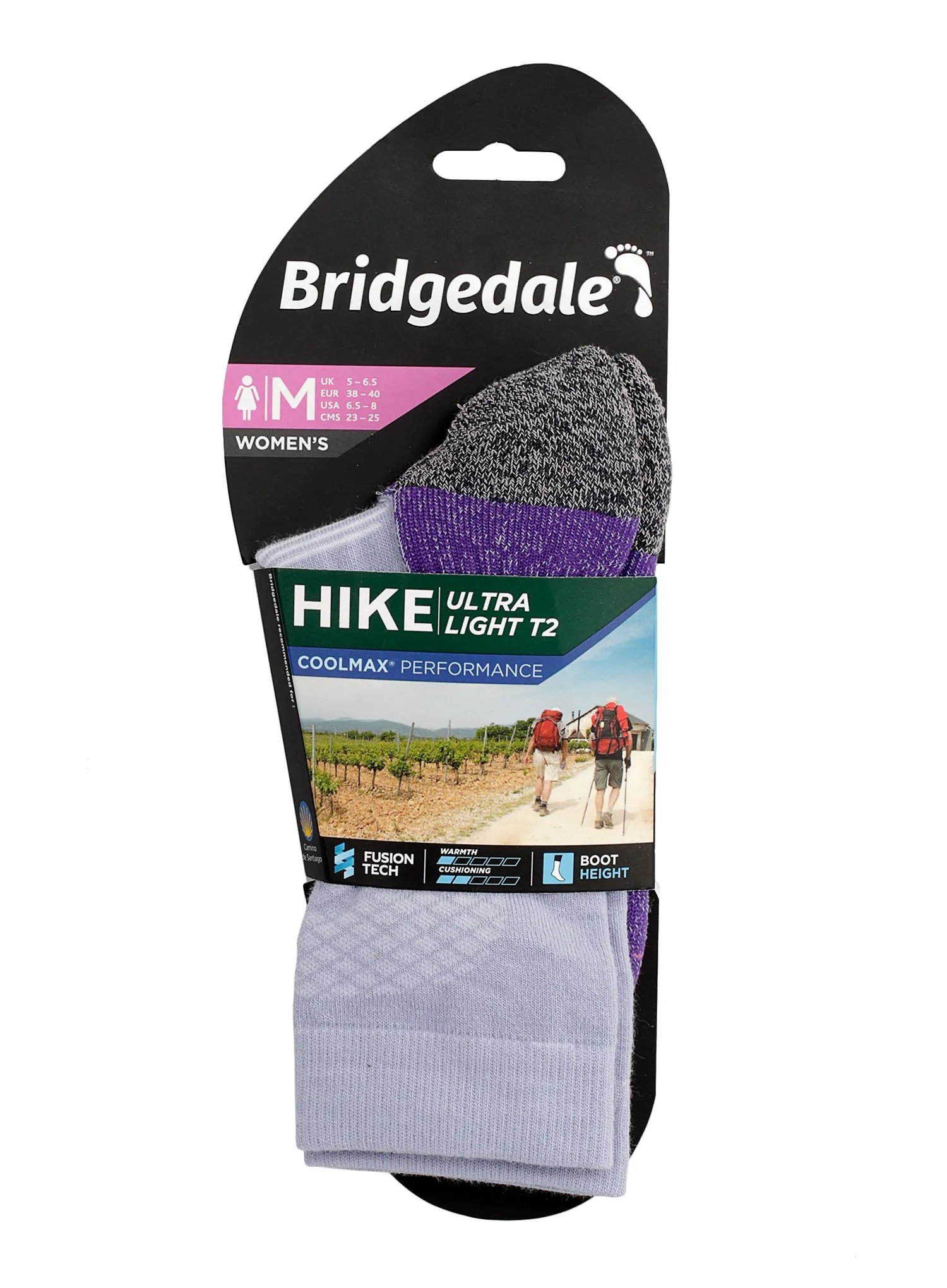 Skarpety Bridgedale HIKE UL COOL PERF B LD ht/da S