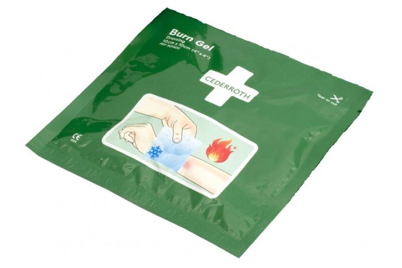 Opatrunek hydrożel na oparzenia Cederroth Burn Gel Dressing 1 szt. 10x10 cm REF 901900