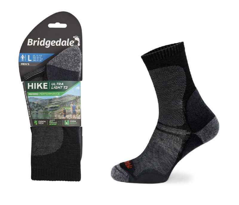 Skarpety Bridgedale HIKE UL END BO ORI black S