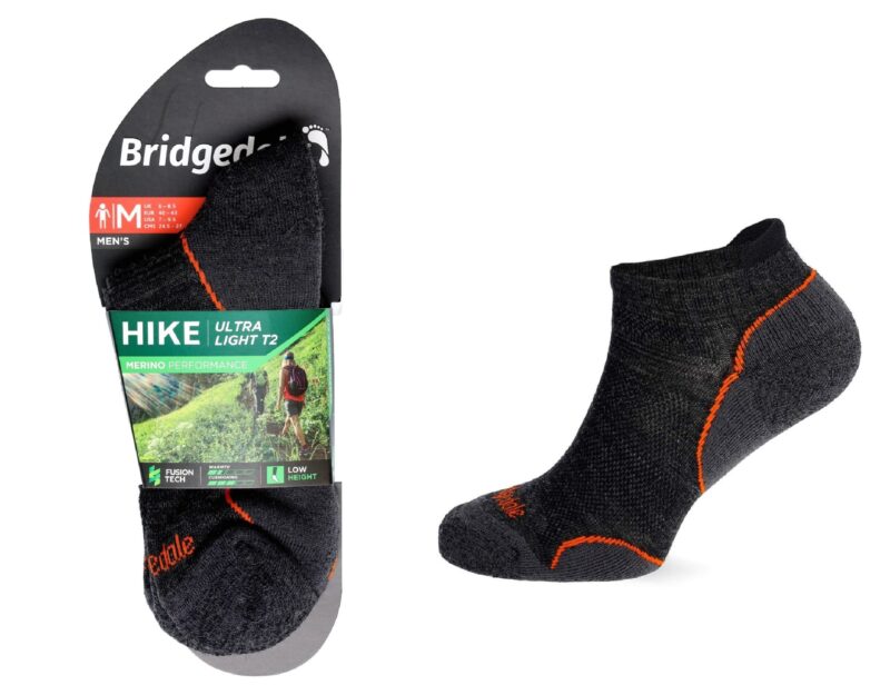 Skarpety Bridgedale UL T2 MERINO PERFOR, anthra M