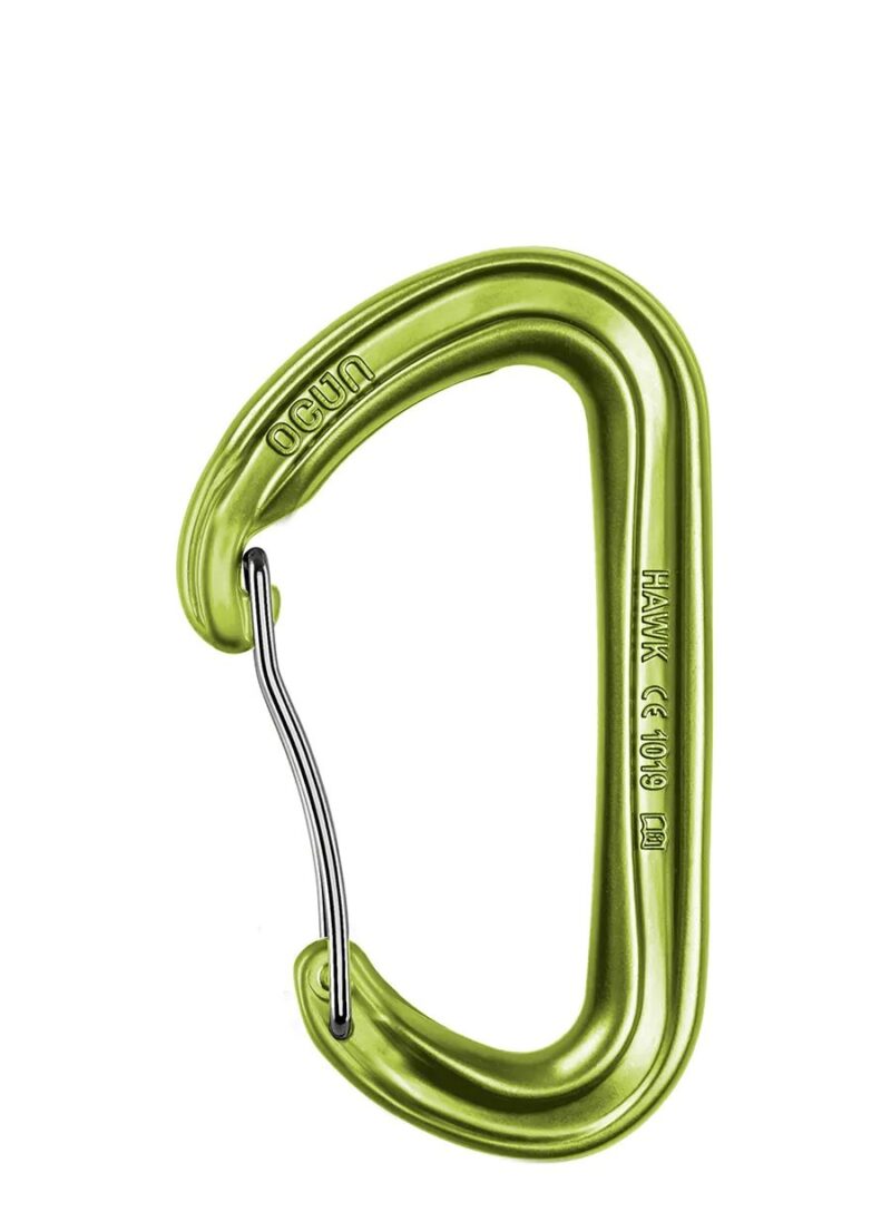 Karabinek zatrzaśnik karabińczyk Ocun HAWK WIRE green