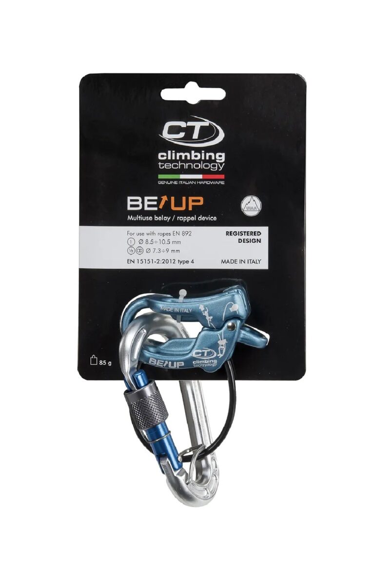 Przyrząd asekuracyjny BE UP KIT blue Climbing Technology