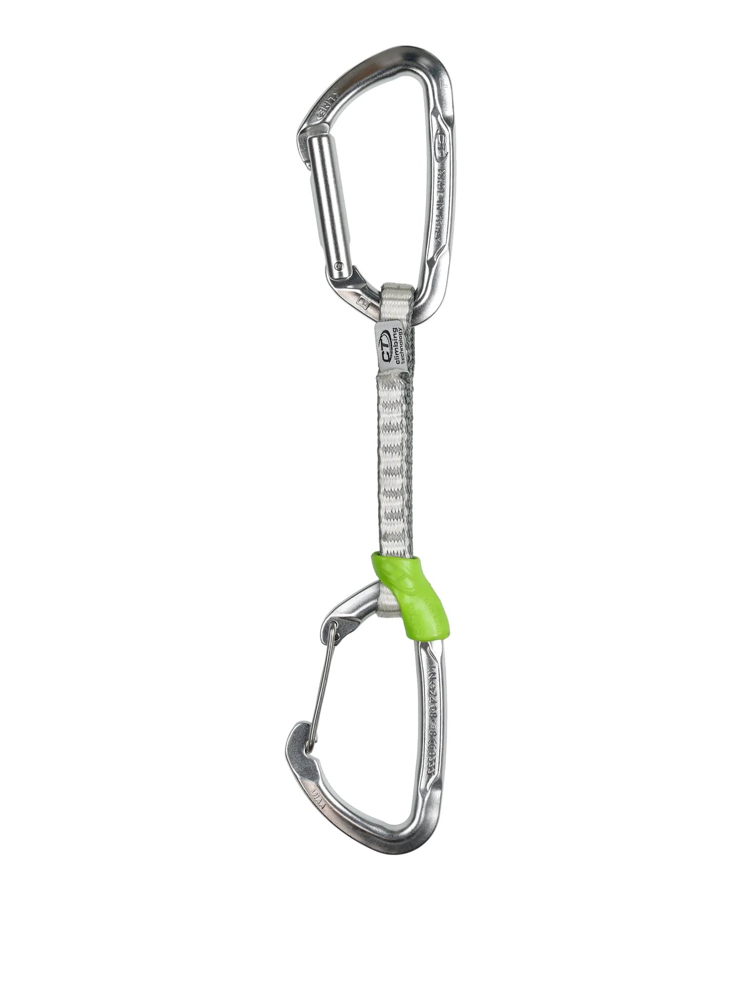 Ekspres LIME-M SET Dyneema silver 12cm Climbing Technology