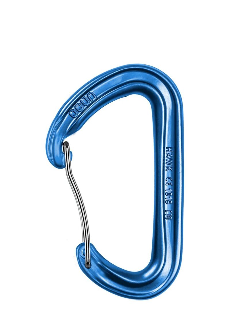 Karabinek zatrzaśnik karabińczyk Ocun HAWK WIRE blue