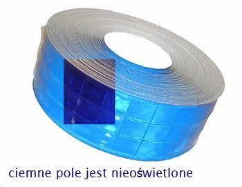 Taśma odblaskowa niebieska