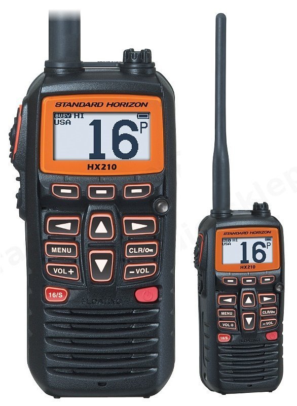 Radio YAESU VERTEX VHF (UKF) Standard Horizon HX-210E-FM/ małe i pływające