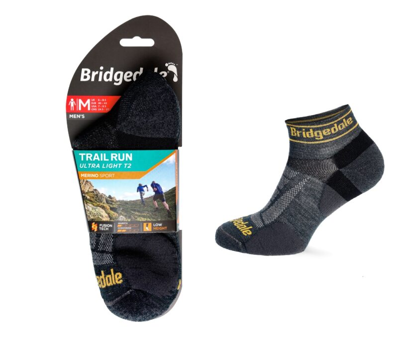 Skarpety Bridgedale UL T2 MERINO SPORT gunmetal S