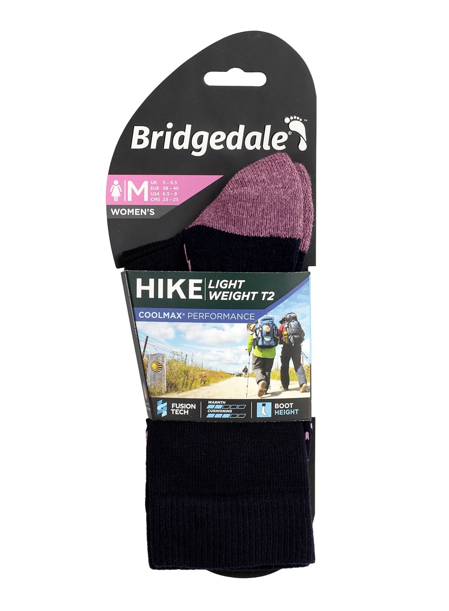 Skarpety Bridgedale HIKE LW COOL PERF LD navy L