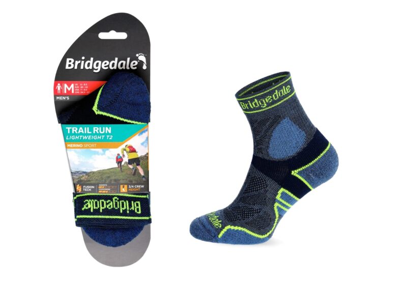 Skarpety Bridgedale LW T2 MERINO 3/4 blue L