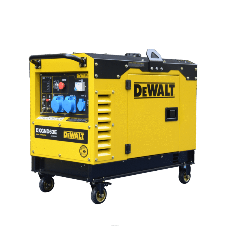 Agregat prądotwórczy DeWalt DXGND63E z silnikiem diesel