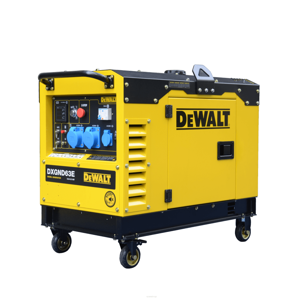Agregat prądotwórczy DeWalt DXGND63E z silnikiem diesel