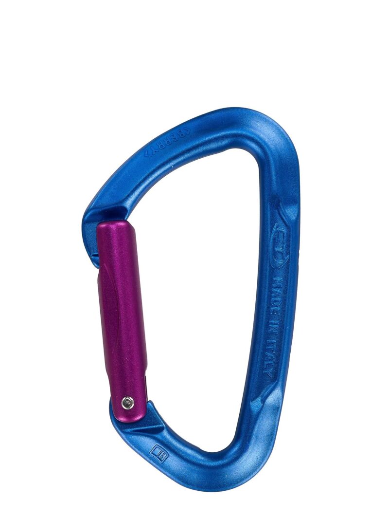 Karabinek BERRY S blue/purple Climbing Technology