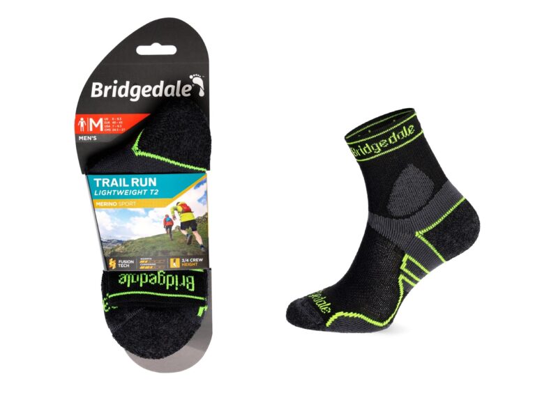 Skarpety Bridgedale LW T2 MERINO 3/4 black S