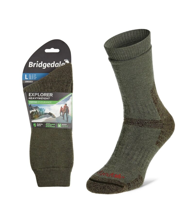 Skarpety Bridgedale EXPLORER HW END BOOT olive L