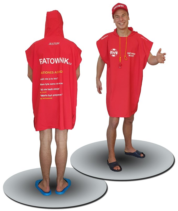 Warmer Ratownika Wodnego KSP - PONCHO, PELERYNA, KURTKA, BLUZA, KOSZULKA