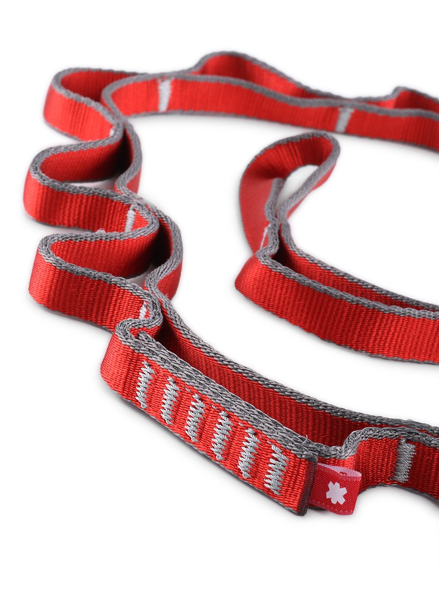 Pętla Ocun DAISY CHAIN PAD 16mm 115cm red