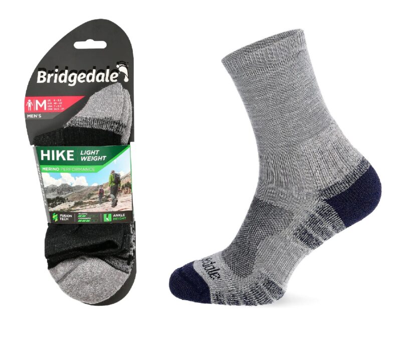 Skarpety Bridgedale HIKE LW END AN ORI blk/si S