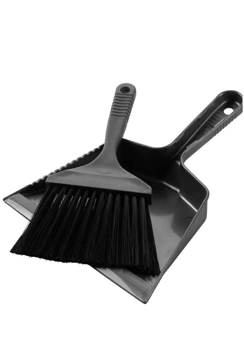 Szufelka i zmiotka E,Camp DUSTPAN AND BRUSH